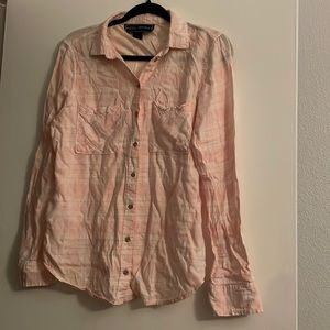 Polly & Esther Women's Shirt - Button down shirt size S